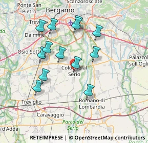 Mappa Vicolo Don Giuseppe, 24055 Cologno al Serio BG, Italia (6.90308)