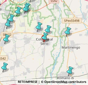 Mappa Vicolo Don Giuseppe, 24055 Cologno al Serio BG, Italia (6.724)