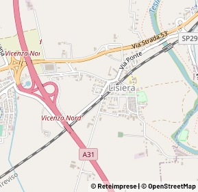 Mappa Via sottopassaggio, 36050 Bolzano Vicentino VI, Italia (0.31154)
