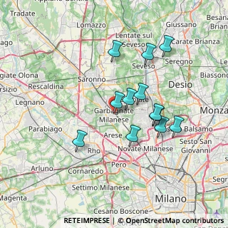 Mappa Via Sempione, 20024 Garbagnate Milanese MI, Italia (6.32417)