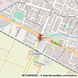 Mappa Via Roma, 115, 25033 Cologne, Brescia (Lombardia)