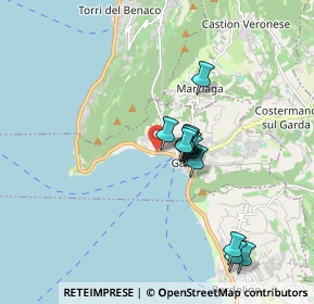 Mappa Via Guglielmo Marconi, 37016 Garda VR, Italia (1.38462)