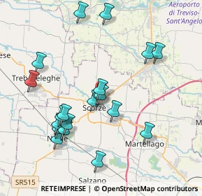 Mappa Via Baden Powell, 30037 Scorzé VE, Italia (3.896)