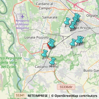 Mappa Via dei Mille, 20020 Vanzaghello MI, Italia (3.96692)