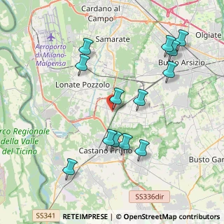 Mappa Via dei Mille, 20020 Vanzaghello MI, Italia (4.12385)