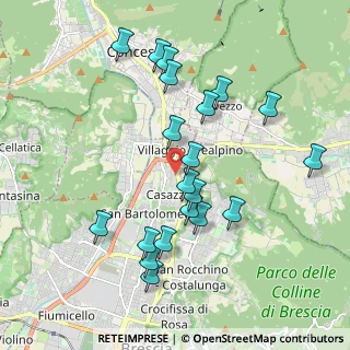 Mappa Via Triumplina, 25136 Brescia BS, Italia (1.9485)