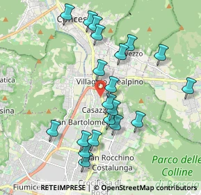 Mappa Presso Exclusive Gym, 25136 Brescia BS, Italia (1.9485)
