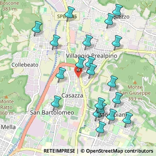 Mappa Via Triumplina, 25136 Brescia BS, Italia (1.16)