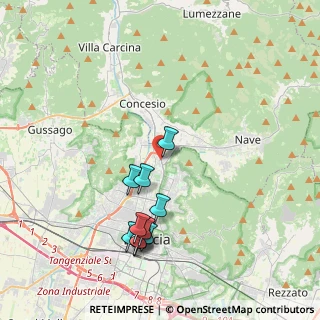Mappa Via Triumplina, 25136 Brescia BS, Italia (4.02364)