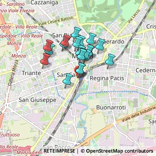 Mappa Angolo, 20900 Monza MB, Italia (0.646)