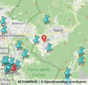 Mappa Via Casina, 25075 Nave BS, Italia (3.36)