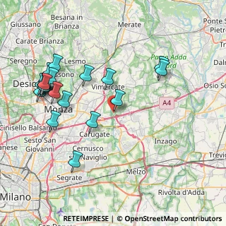 Mappa Via Filzi, 20864 Agrate Brianza MB, Italia (9.0495)