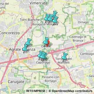 Mappa Via Filzi, 20864 Agrate Brianza MB, Italia (1.75636)