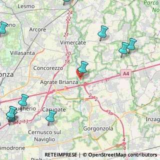 Mappa Via Filzi, 20864 Agrate Brianza MB, Italia (6.67273)