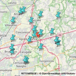 Mappa Via Filzi, 20864 Agrate Brianza MB, Italia (4.575)