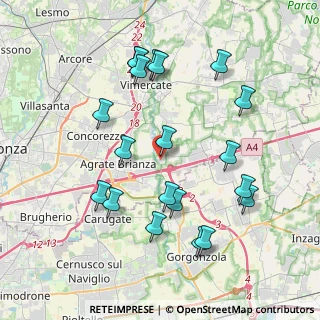 Mappa Via Filzi, 20864 Agrate Brianza MB, Italia (4.1025)