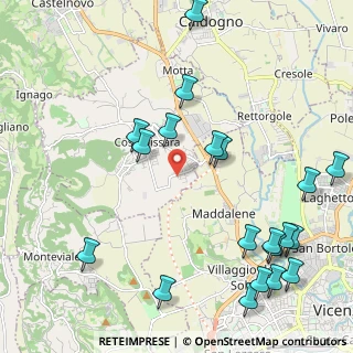 Mappa Via Lago D'Iseo, 36030 Costabissara VI, Italia (2.6785)