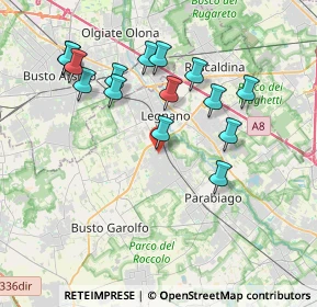 Mappa 20025 San Giorgio Su Legnano MI, Italia (3.75533)