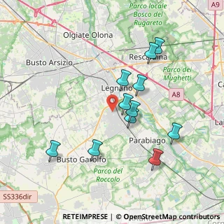 Mappa Via Buozzi, 20010 San Giorgio Su Legnano MI, Italia (3.50909)