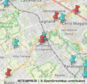 Mappa 20025 San Giorgio Su Legnano MI, Italia (2.99636)