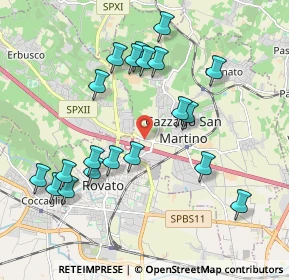 Mappa SP 51, 25046 Cazzago San Martino BS (2.0235)