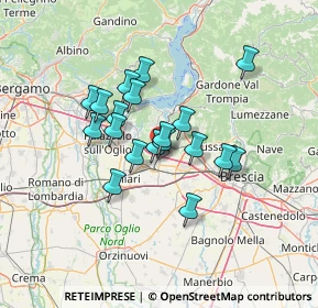 Mappa SP 51, 25046 Cazzago San Martino BS (10.36263)