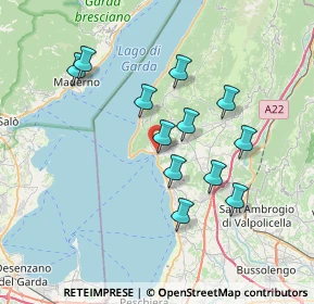 Mappa Via Giorgione, 37016 Garda VR, Italia (6.46417)