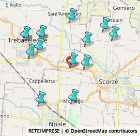 Mappa Strada Regionale Castellana, 30037 Scorzè VE, Italia (2.11714)