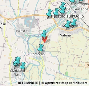 Mappa Via Giuseppe di Vittorio, 25037 Pontoglio BS, Italia (2.73571)