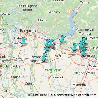 Mappa Via Giuseppe di Vittorio, 25037 Pontoglio BS, Italia (14.54583)