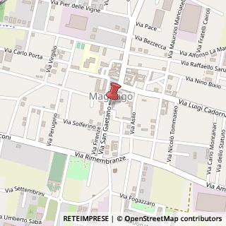 Mappa Piazza San Michele, 4, 20020 Magnago, Milano (Lombardia)