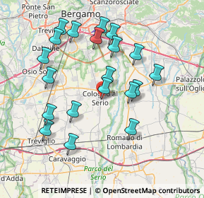 Mappa 24055 Cologno Al Serio BG, Italia (7.521)