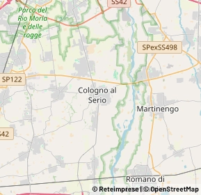 Mappa 24055 Cologno Al Serio BG, Italia (5.556)