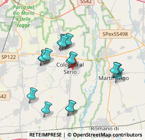 Mappa 24055 Cologno Al Serio BG, Italia (3.48688)