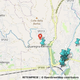 Mappa Via Colorei, 13854 Quaregna BI, Italia (1.59231)
