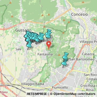 Mappa Via S. Rocco, 25060 Cellatica BS, Italia (1.579)