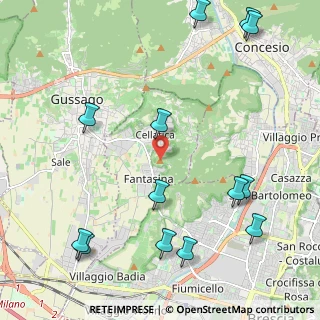 Mappa Via S. Rocco, 25060 Cellatica BS, Italia (2.78769)