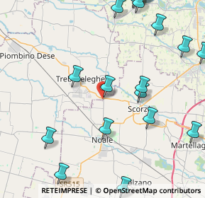 Mappa Emisfero, 30033 Trebaseleghe PD, Italia (5.712)