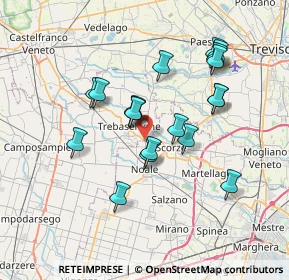 Mappa Via Gagliardi, 30037 Scorzè VE, Italia (6.45053)