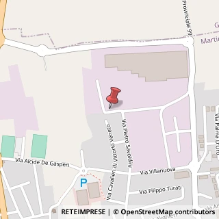 Mappa Via Pietro Savoldini, 30, 24057 Martinengo, Bergamo (Lombardia)