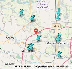 Mappa Via Marco Polo, 30037 Scorzè VE, Italia (4.39909)