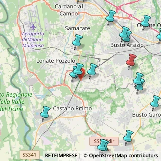Mappa SP 148, 20020 Magnago MI, Italia (6.188)