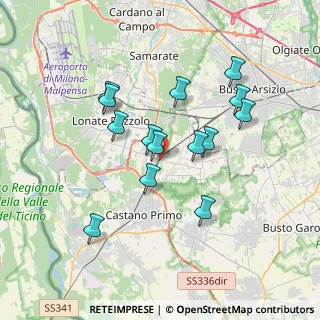 Mappa SP 148, 20020 Magnago MI, Italia (3.23429)