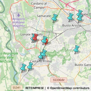 Mappa SP 148, 20020 Magnago MI, Italia (4.62833)