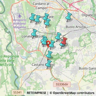 Mappa SP 148, 20020 Magnago MI, Italia (3.02571)