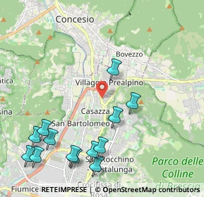 Mappa 25136 Brescia BS, Italia (2.57769)