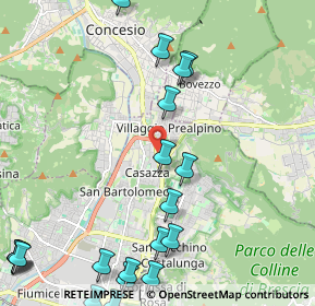 Mappa 25136 Brescia BS, Italia (2.9855)