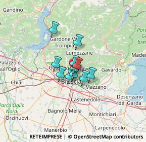 Mappa 25136 Brescia BS, Italia (6.54545)