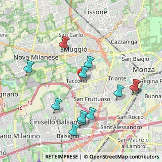 Mappa Via Giovanni XXIII, 20835 Muggiò MB, Italia (2.15)