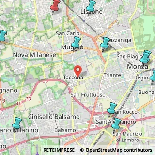 Mappa Via Giovanni XXIII, 20835 Muggiò MB, Italia (3.31167)